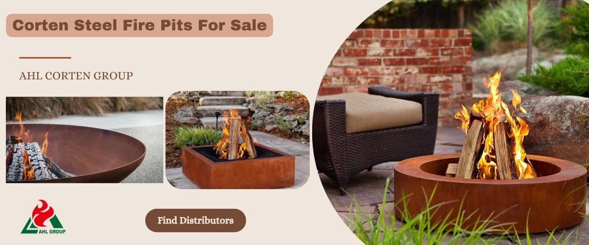 Corten Steel Fire Pit